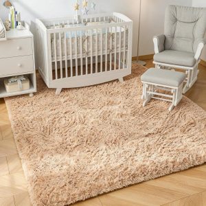 Alfombra Peluda Suave Antideslizante 1,5 X 2 M Elegante Baño: imagen 7