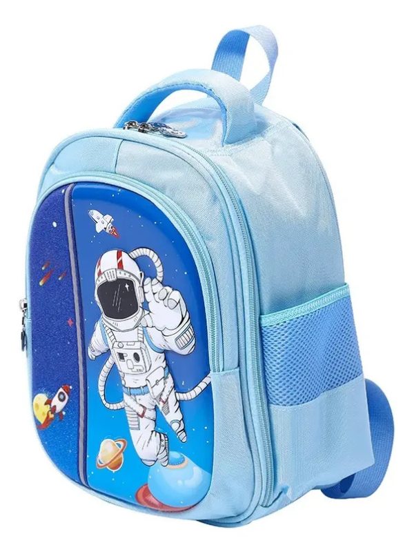 Mochila Infantil Con Diseño De Astronauta Dw-586 Escolar (C)