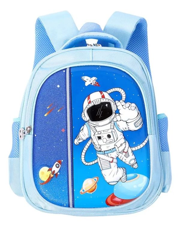 Mochila Infantil Con Diseño De Astronauta Dw-586 Escolar (C)