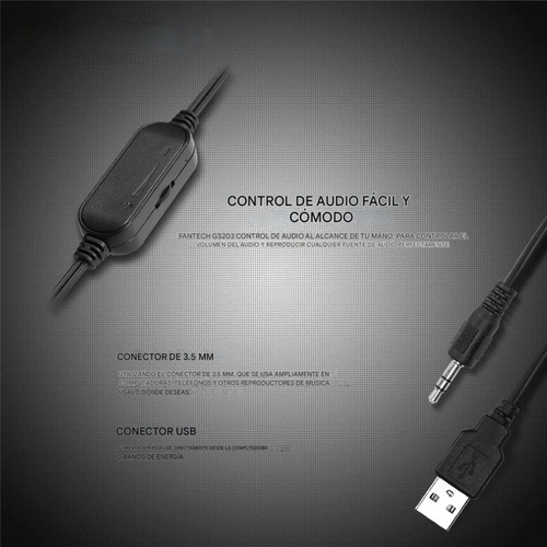 Parlante Usb Beat Gs-203 Bk Con Efecto De Luces Rgb, Everest, Sonido Potente De Graves ,compacto Y Elegante, Ideal Para Pc, Laptop Y Gaming Beat Uy, Alta Calidad Negro