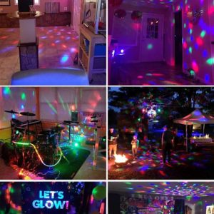 Bola De Luces Audio Rítmica Discoteca Bluetooth Parlante Led: imagen 7