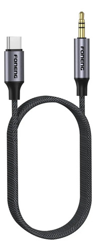 Cable De Audio 3.5mm Bm31 1mt Trenzado/metalico Foneng (C)