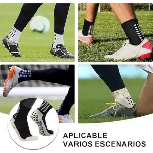 Set X3 Pares Medias Antideslizante Para Deporte Unisex Sport: imagen 6