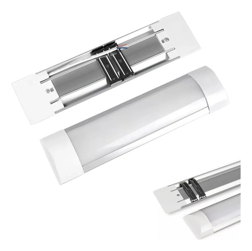 Tubo Led De 30cm Con Artefacto Integrado