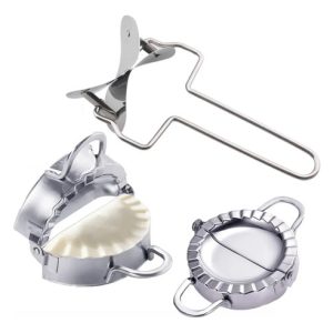 Set Molde + Cortador Para Hacer Empanadas Acero Inoxidable(C): imagen 1