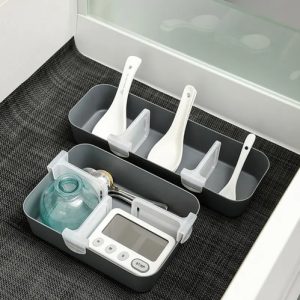 Organizador Para Estante De Heladera Divisor Ajustable 8 Pcs: imagen 5