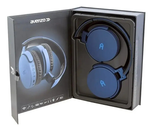 Auricular Bluetooth Avenzo Multifuncion Fm/ Mp3 Hp2002 Uy