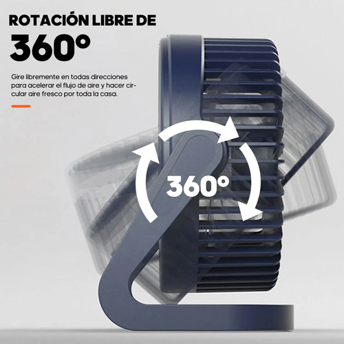 Ventilador Skyfan Desk Goldtech De Escritorio Cableado Usb