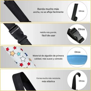 Everest Banda para asiento de bebe Sujetador de cabeza: imagen 6