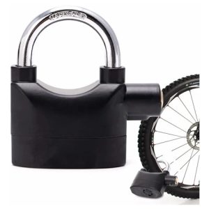 Candado Para Bicicleta O Moto Con Alarma Anti Robo Everest: imagen 2