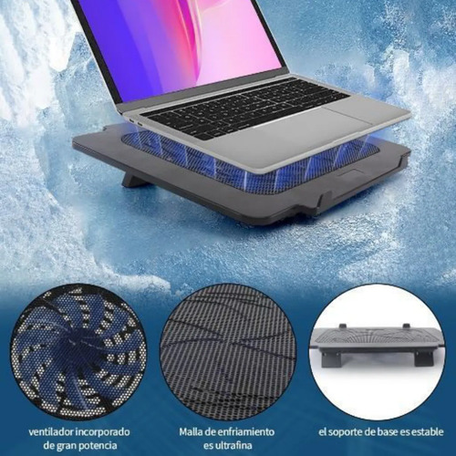 Base Cooler Para Notebook 1 Ventilador Et-m0860