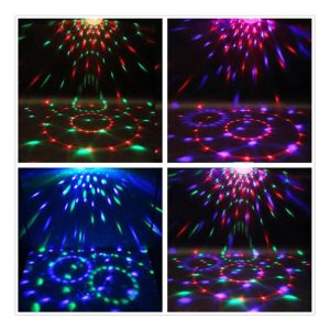 Bola De Luces Audio Rítmica Discoteca Bluetooth Parlante Led: imagen 6