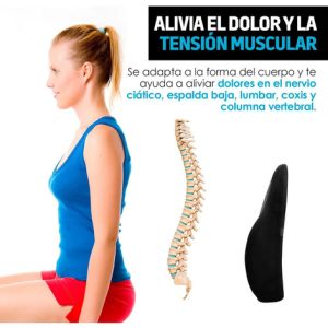 Cojin Almohadón De Soporte Lumbar De Espuma Viscoelástica Ev: imagen 4