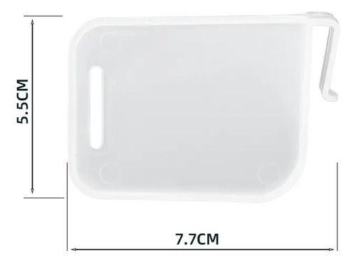 Organizador Para Estante De Heladera Divisor Ajustable 8 Pcs