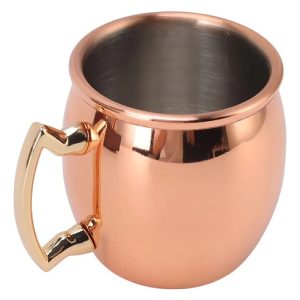 Taza Mug De 500 Ml Elegancia Y Funcionalidad En Cada Sorbo Color Cobre Cromado: imagen 4