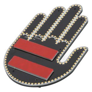 Luz Led Para Auto En Forma De Dedo Con Control Gesto De Mano: imagen 3