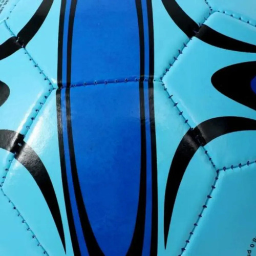 Pelota De Fútbol N°5 Simil Cuero Celeste | Cosida A Mano De Alta Precisión | Resistente Al Desgaste Y Abrasión | Ideal Niños Y Adultos | Entrenamiento Y Recreación Everest Azul-celeste