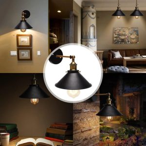 Lámpara De Colgar Estilo Moderno Para Hogar De Pared Vintage: imagen 7