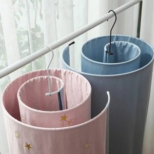 Percha En Espiral Para Ropa De Cama Acolchado Ahorra Espacio: imagen 4