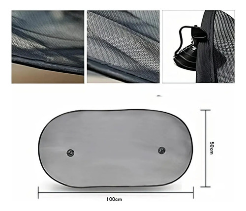 Parasol Parabrisa Vidrio Trasero Protege Del Sol Para Autos