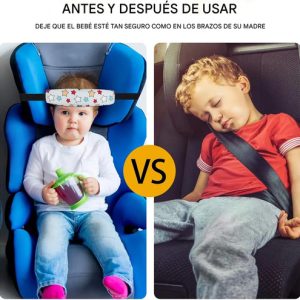 Everest Banda para asiento de bebe Sujetador de cabeza: imagen 3
