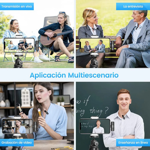 Micrófono Inalámbrico K9 Para Android Omnidireccional