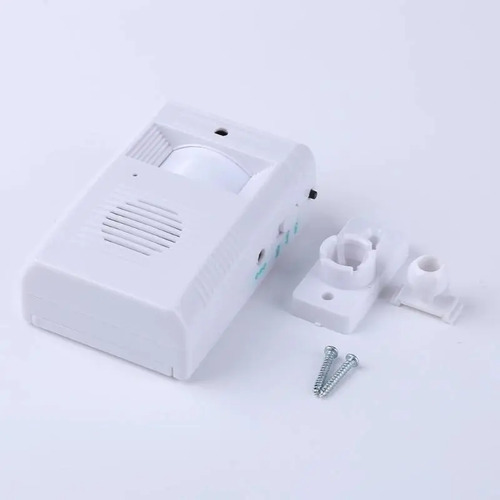 Timbre Electrónico Everest Blanco Con Sensor De Movimiento