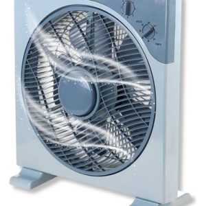 Turbo Ventilador Cuadrado Con Temporizador, Black Mount, Rejilla De Seguridad Y 3 Velocidades, Potente, Silencioso, Alta Calidad: imagen 1