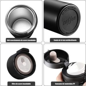 Vaso Térmico Everest Termic 380ml Con Tapa: imagen 4