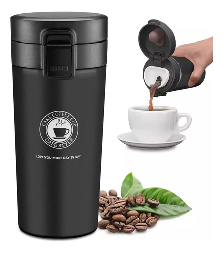 Vaso Térmico Everest Termic 380ml Con Tapa