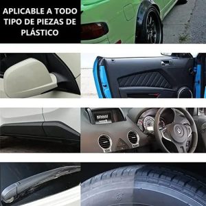 Set Agente De Restauración De Piezas De Plástico Auto 3pcs: imagen 6