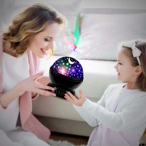 Veladora Proyector De Estrellas Con Rotacion Regalo Noche: imagen 17