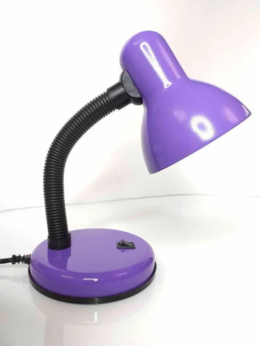 Lampara Para Escritorio Con Base Interruptor Mesa Portatil