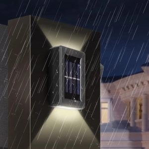Foco Lámpara Aplique Solar Led Decoración Fotocélula Calida: imagen 7