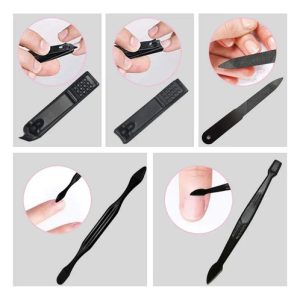 Set Manicura Y Pedicura Profesional 16 Piezas Con Estuche Compacto, Everest, 1 Unidad | Línea Cortauñas, Tijeras Y Accesorios Para Manos, Pies Y Facial (C): imagen 7