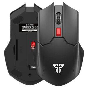 Mouse Gamer Inalámbrico Wg11 6 Botones, Everest, 2.4ghz, Rgb, Batería Recargable, Alta Calidad Negro: imagen 1