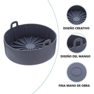 Sarten De Silicona Para Freidora Sin Aceite 16cm De Diámetro: imagen 10