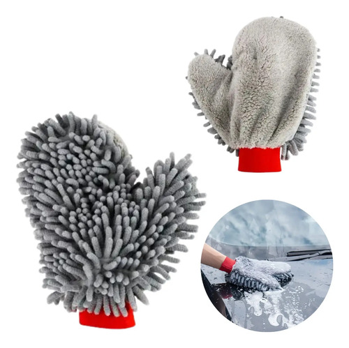 Guantes Limpiadores De Microfibra Para Auto Y Hogar Multiuso