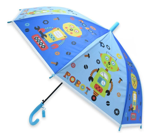 Paraguas Infantil Con Chifle Para Niños Diseños Para Lluvia