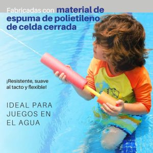 Tubo Lanza Agua De Espuma Retráctil Diversion Al Aire Libre Aleatorio: imagen 6