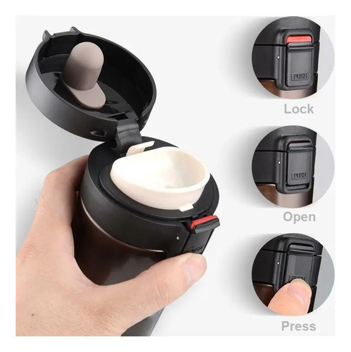 Vaso Térmico Everest Termic 380ml Con Tapa