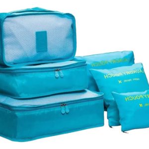 Set Organizador De Valija Para Viajes Impermeable X 6 Piezas: imagen 5