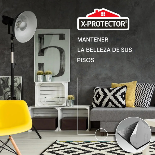 Everest Set 9 Protectores Antideslizantes Color Negro