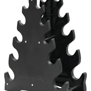Soporte Para Mancuernas De Suelo Resistente Maquinas Fitness Color Negro: imagen 2