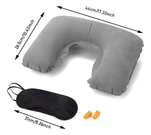 Comoda Almohada Afelpada De Viaje, Cervical