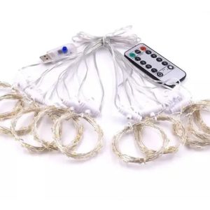 Cortina Luz Led Arcoíris 300 Led 3x3 M Conector Usb Everest(C): imagen 5