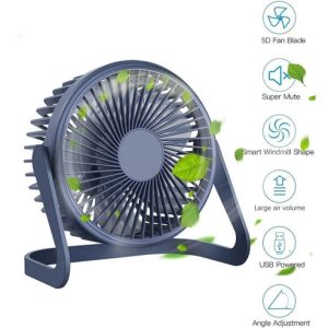 Ventilador Skyfan Desk Goldtech De Escritorio Cableado Usb: imagen 16