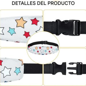 Everest Banda para asiento de bebe Sujetador de cabeza: imagen 4