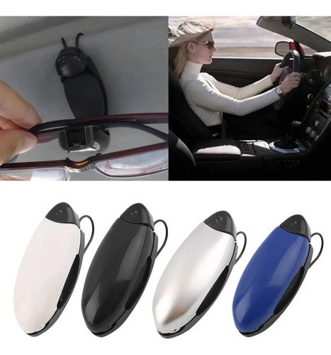 Clip Soporte Para Lentes O Gafas En Parasol Del Auto Evst
