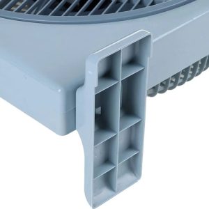 Turbo Ventilador Cuadrado Con Temporizador, Black Mount, Rejilla De Seguridad Y 3 Velocidades, Potente, Silencioso, Alta Calidad: imagen 4
